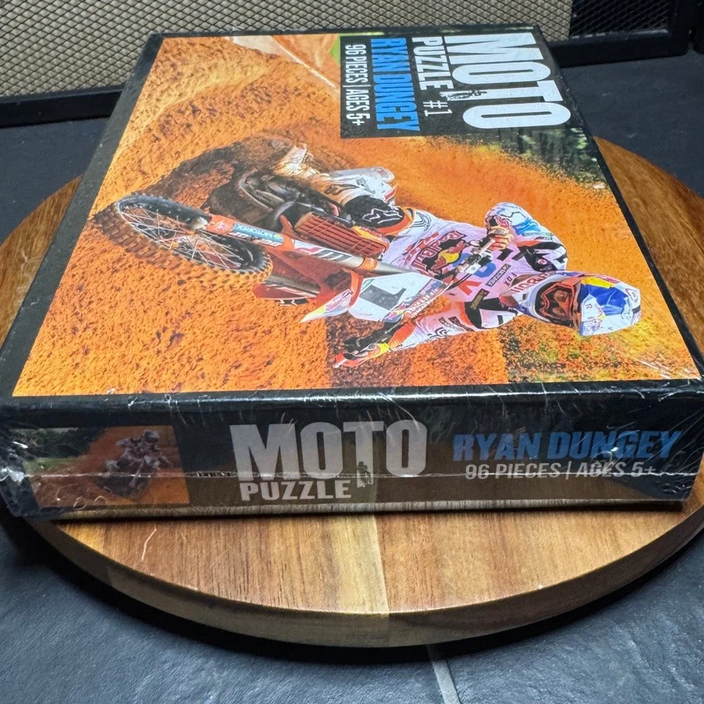 Moto Puzzle #1 Ryan Dungey 96 Piece Jigsaw Puzzle MotoX Cinema Dirt Bike Racing